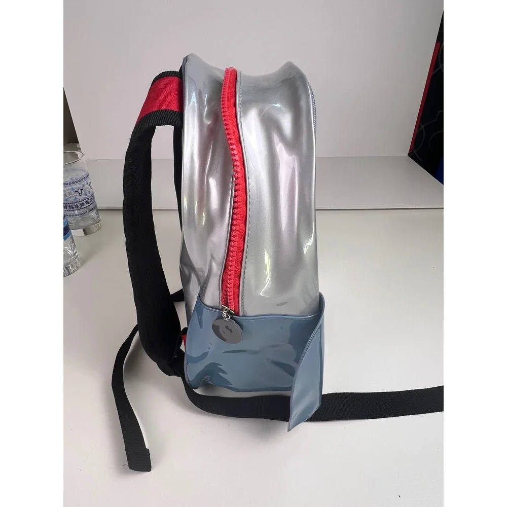 Baylis & Harding Kids Space Pilot Astronaut Backpack Shiny Silver Zipper‎ Pouch